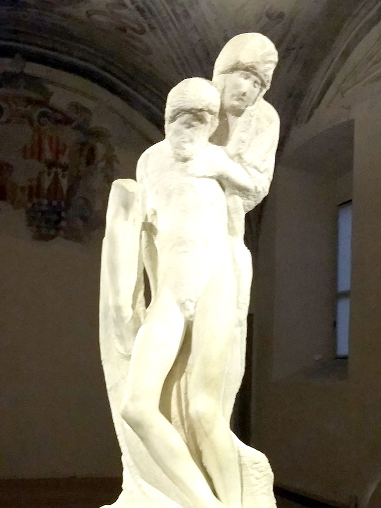 Pietà Rondanini Musei Castello Sforzesco Milano